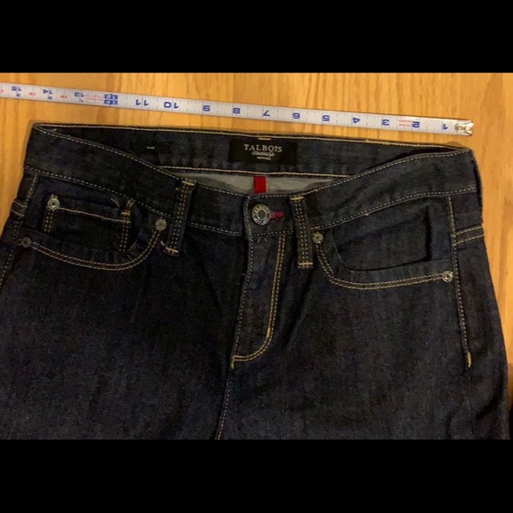 Talbots Petites Red Label Jeans Size 2P - Picture 4 of 8